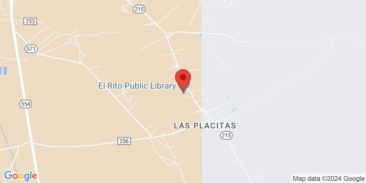 Map of El Rito Library
